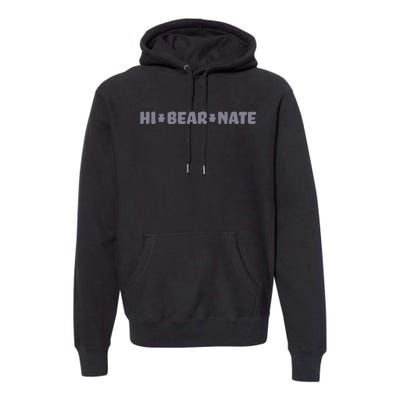 Hi Bear Nate Premium Hoodie