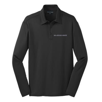 Hi Bear Nate Silk Touch Performance Long Sleeve Polo