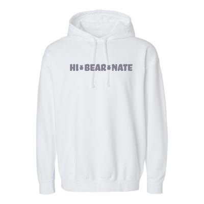 Hi Bear Nate Garment-Dyed Fleece Hoodie