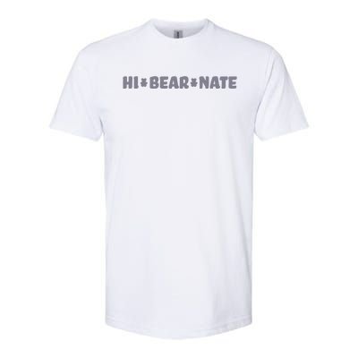 Hi Bear Nate Softstyle® CVC T-Shirt