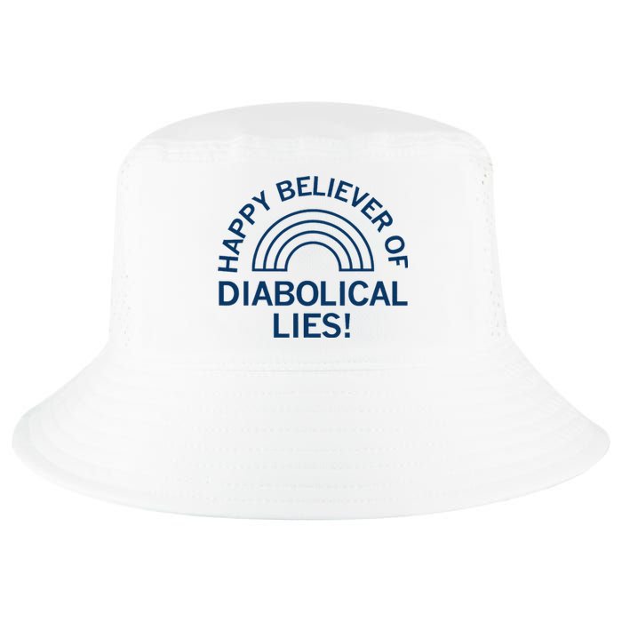 Happy Believer Of Diabolical Lies Cool Comfort Performance Bucket Hat