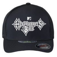 Headbangers Ball Outline Logo Flexfit Unipanel Trucker Cap