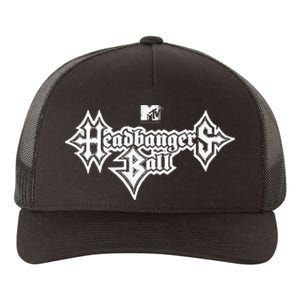 Headbangers Ball Outline Logo Yupoong Adult 5-Panel Trucker Hat