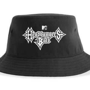 Headbangers Ball Outline Logo Sustainable Bucket Hat