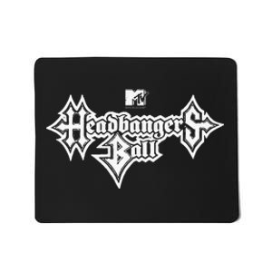 Headbangers Ball Outline Logo Mousepad