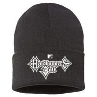 Headbangers Ball Outline Logo Sustainable Knit Beanie