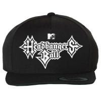 Headbangers Ball Outline Logo Wool Snapback Cap