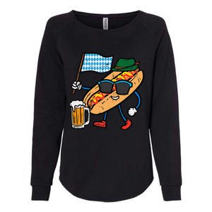 Hotdog Bavarian Octoberfest German Oktoberfest Womens California Wash Sweatshirt