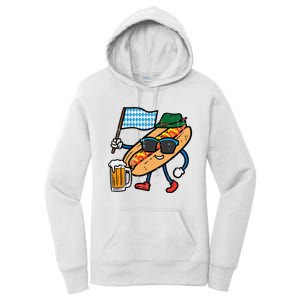 Hotdog Bavarian Octoberfest German Oktoberfest Women's Pullover Hoodie