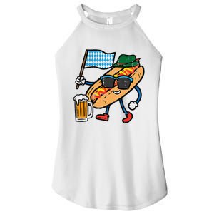 Hotdog Bavarian Octoberfest German Oktoberfest Women's Perfect Tri Rocker Tank