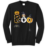 Halloween Boo Owl With Witch Hat Spiders Boy Girls Kids Sweatshirt