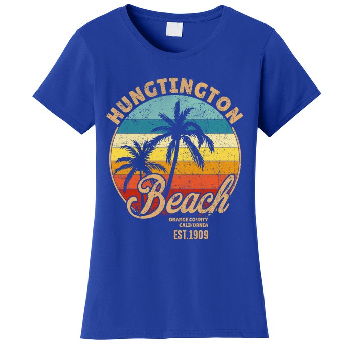 Huntington Beach Orange County California Design For Surfers Gift Women's T-Shirt