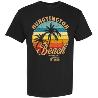 Huntington Beach Orange County California Design For Surfers Cute Gift Garment-Dyed Heavyweight T-Shirt
