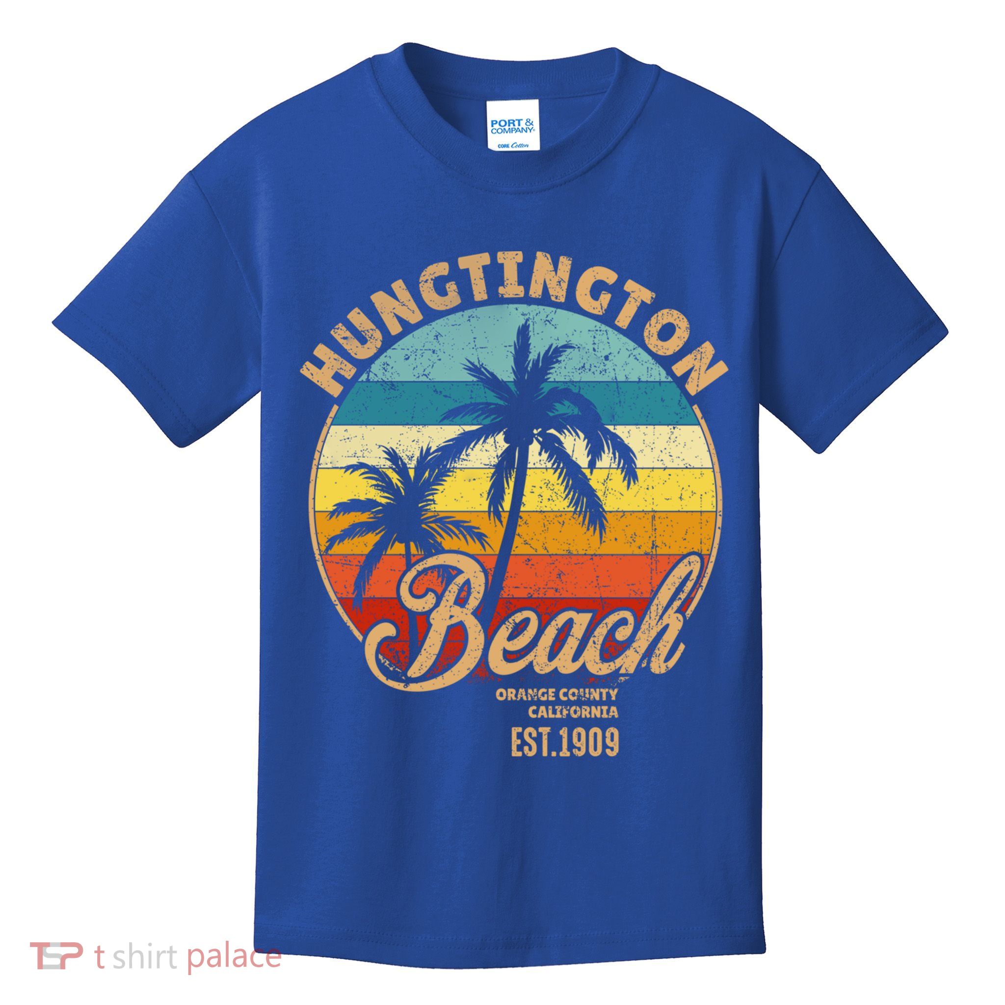 Huntington Beach Orange County California Design For Surfers Cute Gift Kids T-Shirt