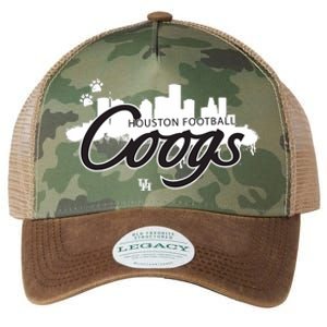 Houston Black Out Skyline Legacy Tie Dye Trucker Hat