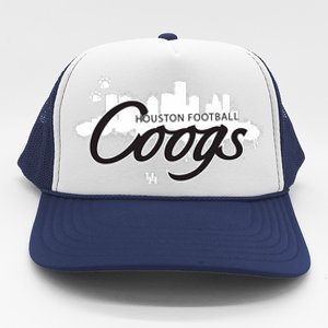 Houston Black Out Skyline Trucker Hat