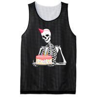 Halloween Birthday Outfit Skeleton Birthday Party Mesh Reversible Basketball Jersey Tank