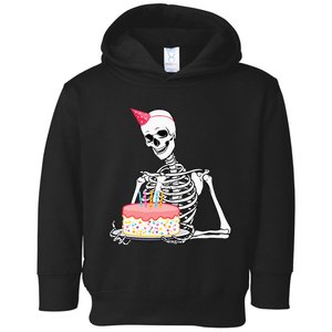 Halloween Birthday Outfit Skeleton Birthday Party Toddler Hoodie