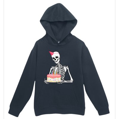 Halloween Birthday Outfit Skeleton Birthday Party Urban Pullover Hoodie