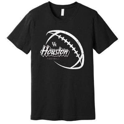 H.O.U.S.T.O.N Black Out Football H.O.U.S.T.O.N Cougars Premium T-Shirt