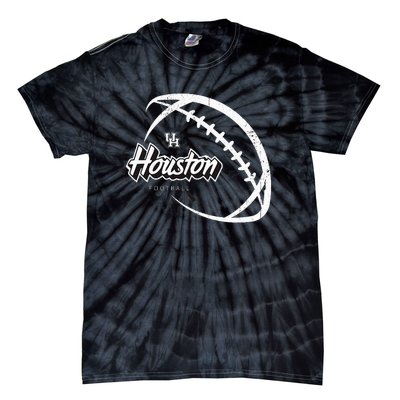 H.O.U.S.T.O.N Black Out Football H.O.U.S.T.O.N Cougars Tie-Dye T-Shirt