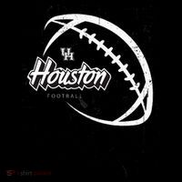 H.O.U.S.T.O.N Black Out Football H.O.U.S.T.O.N Cougars Full Zip Hoodie
