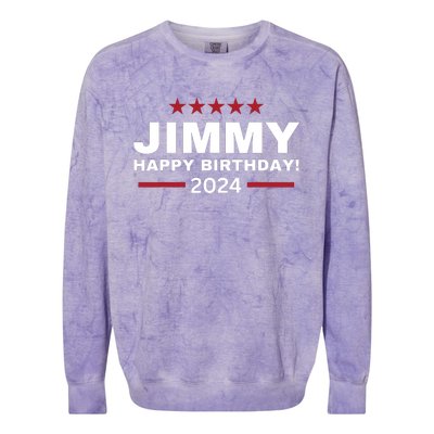 Happy Birthday President Jimmy Carter 1976 Trending America Colorblast Crewneck Sweatshirt