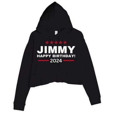 Happy Birthday President Jimmy Carter 1976 Trending America Crop Fleece Hoodie