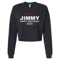 Happy Birthday President Jimmy Carter 1976 Trending America Cropped Pullover Crew