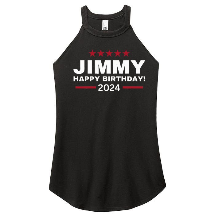 Happy Birthday President Jimmy Carter 1976 Trending America Women's Perfect Tri Rocker Tank