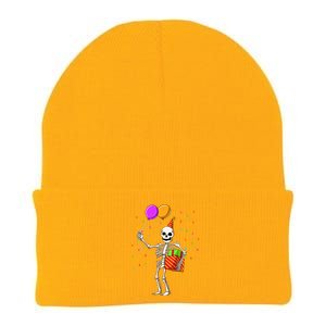 Halloween Birthday Party Outfit Skeleton Birthday Party Knit Cap Winter Beanie