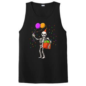 Halloween Birthday Party Outfit Skeleton Birthday Party PosiCharge Competitor Tank