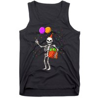 Halloween Birthday Party Outfit Skeleton Birthday Party Tank Top