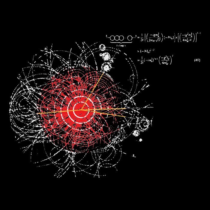 Higgs Boson Particle Physics University Drawstring Bag