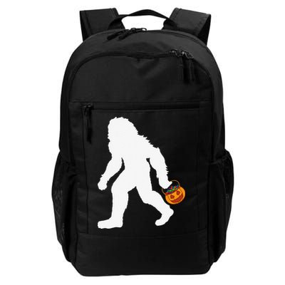 Halloween Bigfoot Pumpkin Apparel Fun Sasquatch Backpack