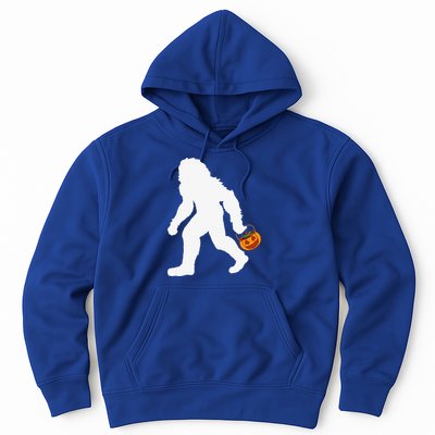 Halloween Bigfoot Pumpkin Apparel Fun Sasquatch Hoodie