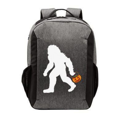 Halloween Bigfoot Pumpkin Apparel Fun Sasquatch Vector Backpack