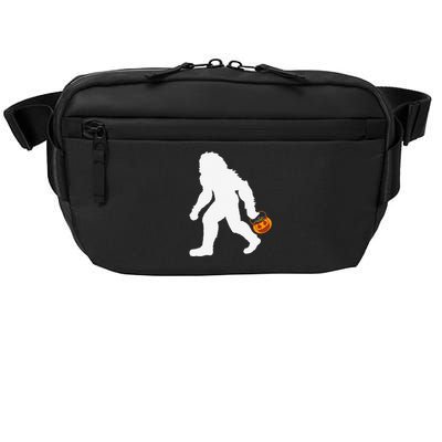 Halloween Bigfoot Pumpkin Apparel Fun Sasquatch Crossbody Pack