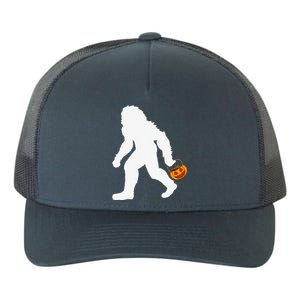 Halloween Bigfoot Pumpkin Apparel Fun Sasquatch Yupoong Adult 5-Panel Trucker Hat