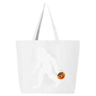 Halloween Bigfoot Pumpkin Apparel Fun Sasquatch 25L Jumbo Tote