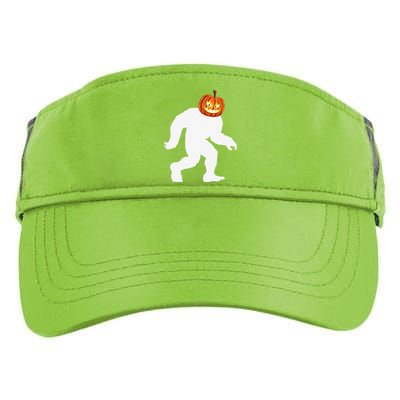 Halloween Bigfoot Pumpkin Head Sasquatch Adult Drive Performance Visor