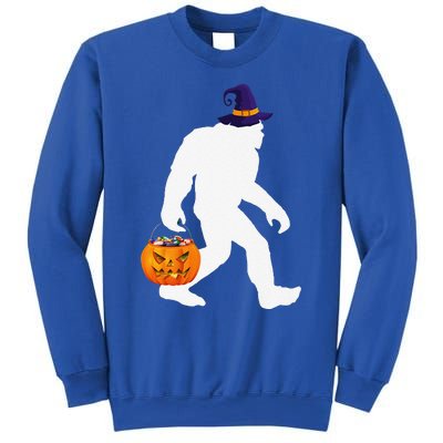 Halloween Bigfoot Pumpkin Pun October 31 Outfit Sweatshirt