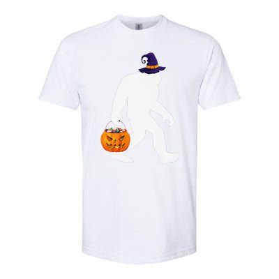 Halloween Bigfoot Pumpkin Pun October 31 Outfit Softstyle® CVC T-Shirt