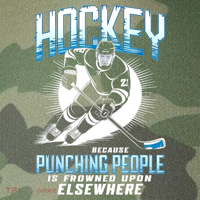 Hockey Because Punching People Ice Hockey Elsewhere Gift Legacy Tie Dye Trucker Hat