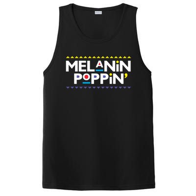 Hbcu Black Pride Trendy Melanin Poppin' Gift PosiCharge Competitor Tank