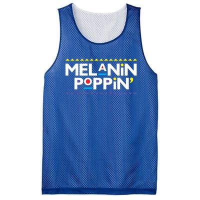 Hbcu Black Pride Trendy Melanin Poppin' Gift Mesh Reversible Basketball Jersey Tank