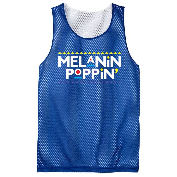 Hbcu Black Pride Trendy Melanin Poppin' Gift Mesh Reversible Basketball Jersey Tank