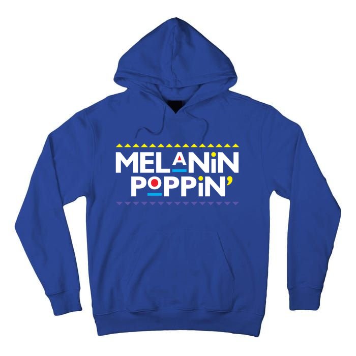 Hbcu Black Pride Trendy Melanin Poppin' Gift Tall Hoodie