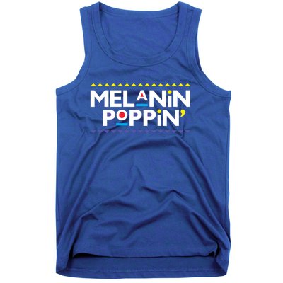 Hbcu Black Pride Trendy Melanin Poppin' Gift Tank Top