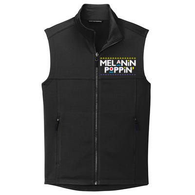 Hbcu Black Pride Trendy Melanin Poppin' Gift Collective Smooth Fleece Vest